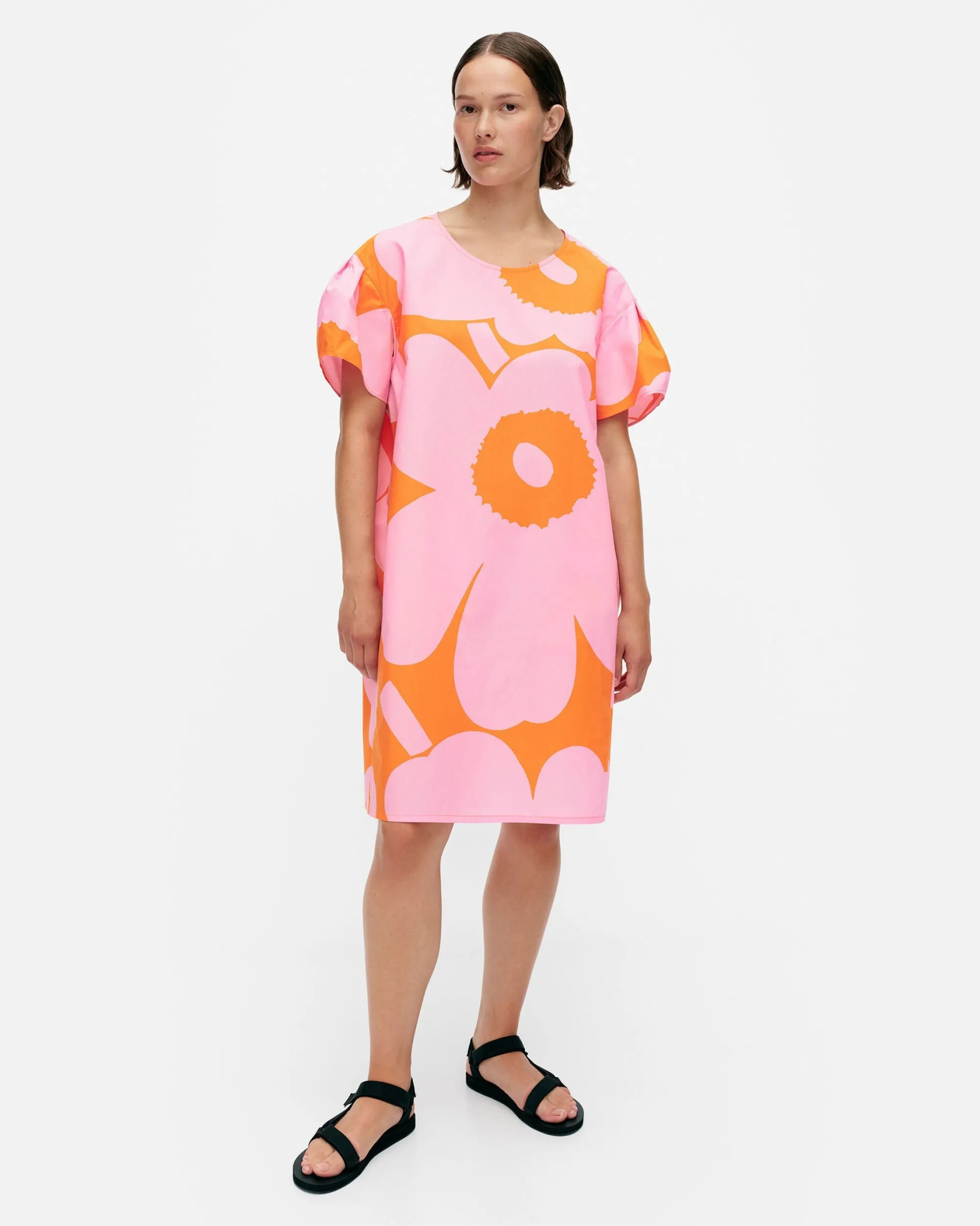 Vaatteet Marimekko Mekot^Avomeri Unikko Puuvillapopliinimekko
