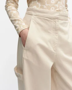 Vaatteet Marimekko Housut^Funktio Solid Puuvillahousut