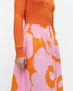 Vaatteet Marimekko Hameet^Garrel Unikko Puuvillapopliinihame