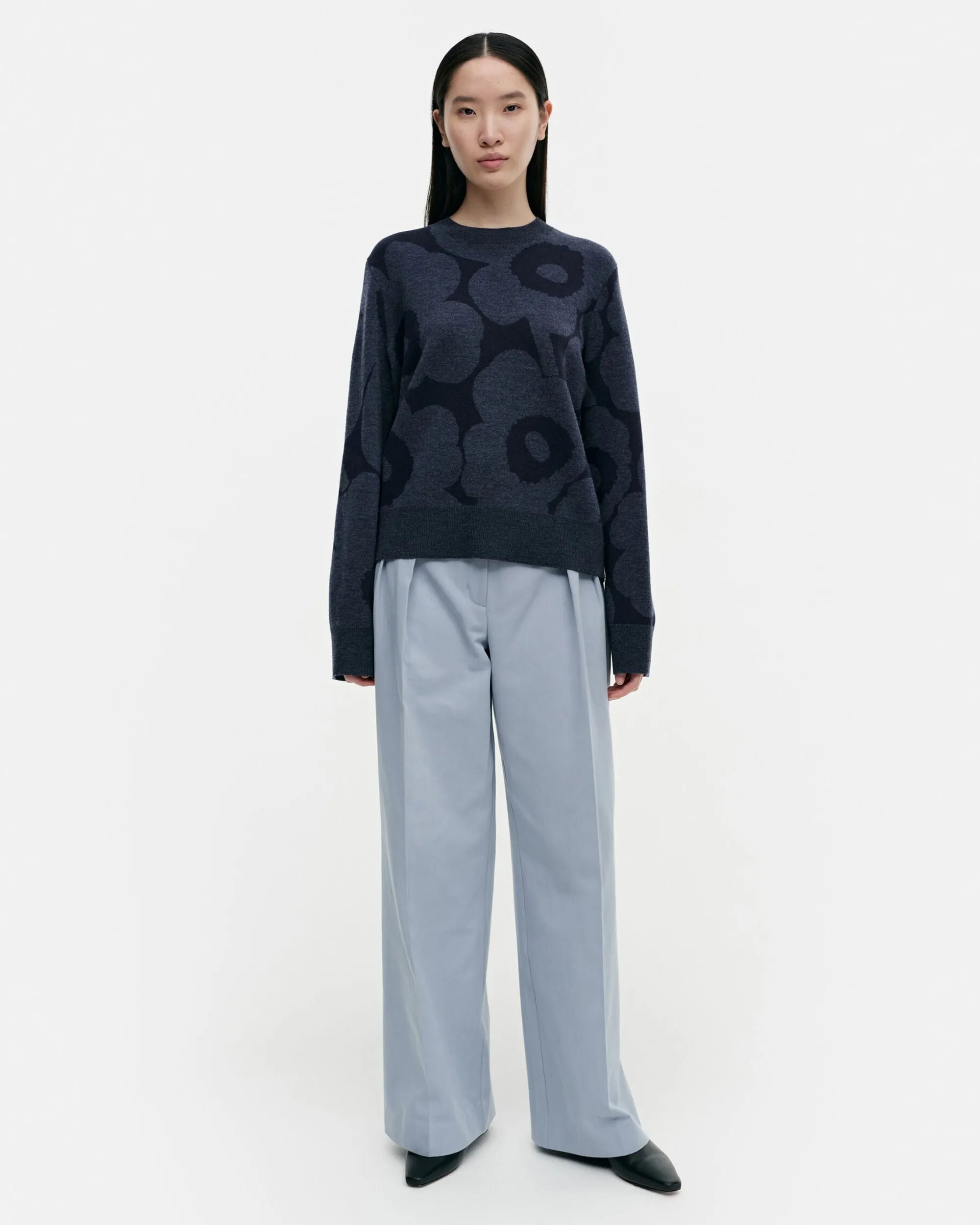 Vaatteet Marimekko Paidat Ja Tunikat^Kalotti Unikko Villaneulepusero