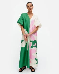 Vaatteet Marimekko Mekot^Karkelo Kolmikko Puuvillamekko