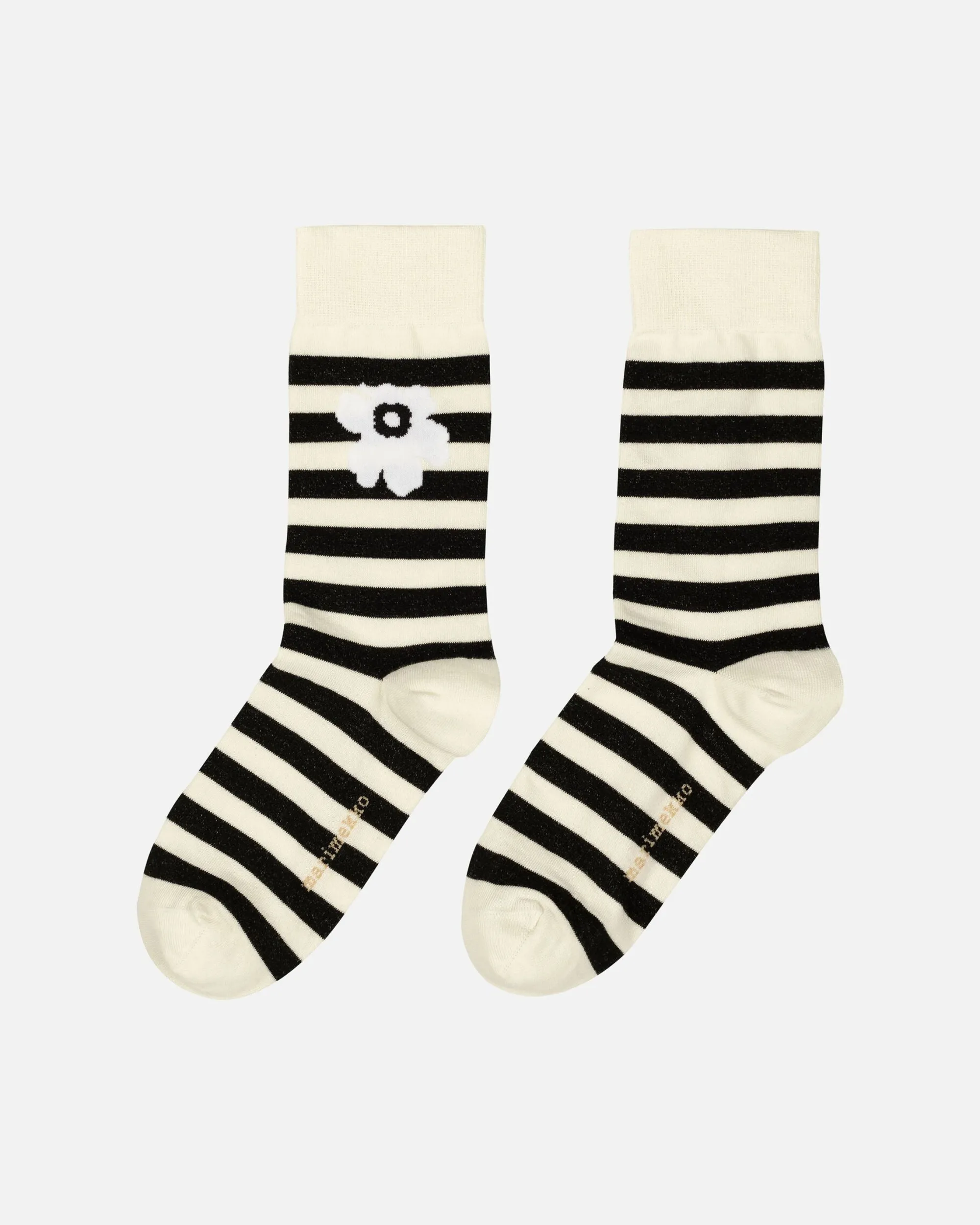 Asusteet Marimekko Sukat^Kasvaa Tasaraita Unikko One Sukat