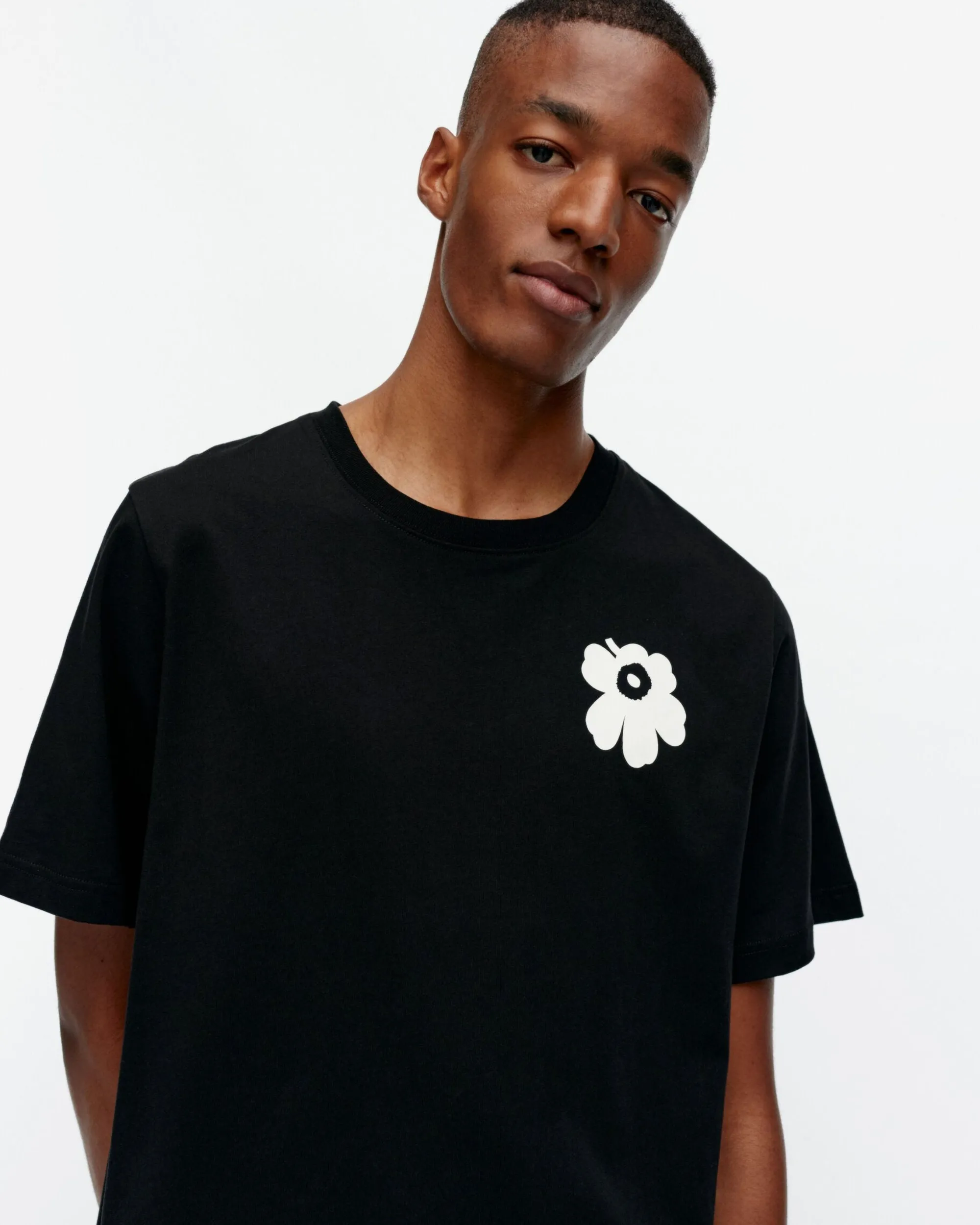 Vaatteet Marimekko Unisex^Kioski Embla Unikko Placement T-Paita