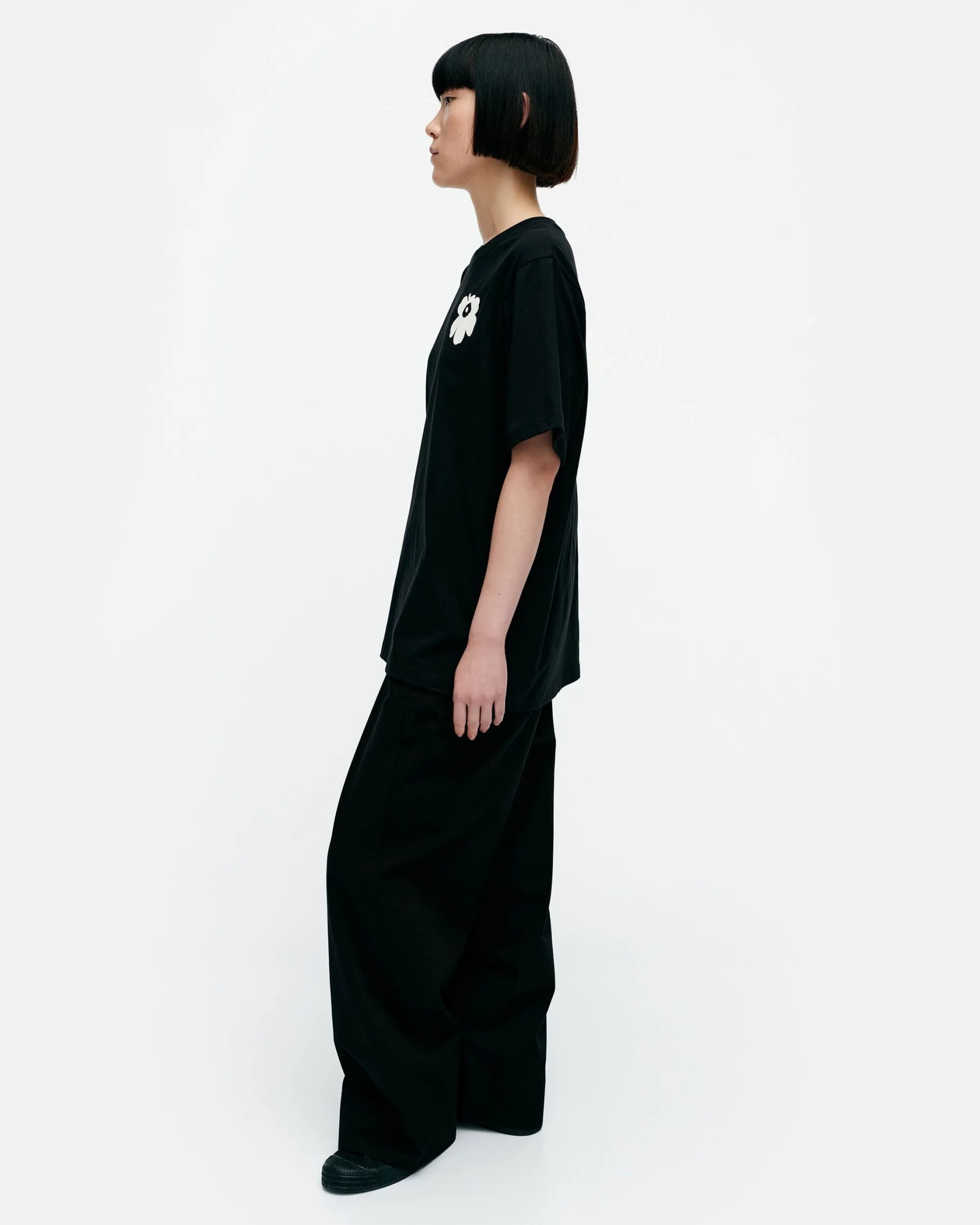 Vaatteet Marimekko Unisex^Kioski Embla Unikko Placement T-Paita