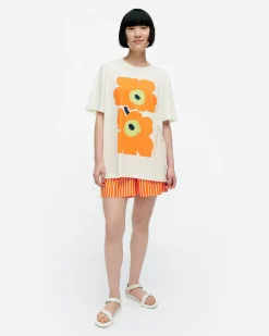 Vaatteet Marimekko Paidat Ja Tunikat^Kioski Embla Unikko Placement T-Paita