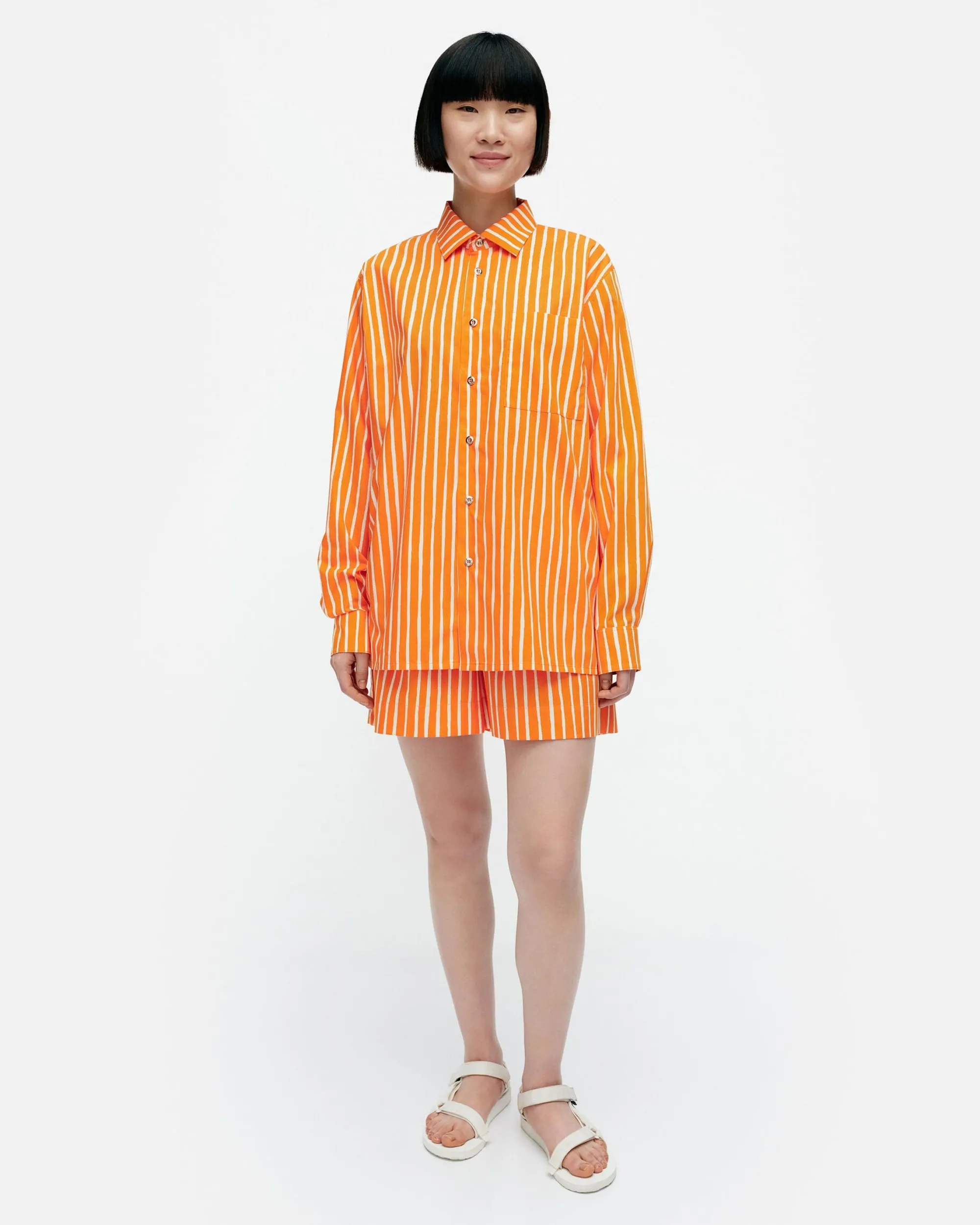 Vaatteet Marimekko Unisex^Kioski Jokapoika Puuvillapaita