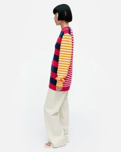 Vaatteet Marimekko Neuleet^Kioski Kesu00E4Koju Maalis Patja Puuvillaneulepaita