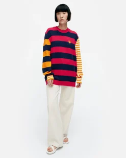 Vaatteet Marimekko Paidat Ja Tunikat^Kioski Kesu00E4Koju Maalis Patja Puuvillaneulepaita