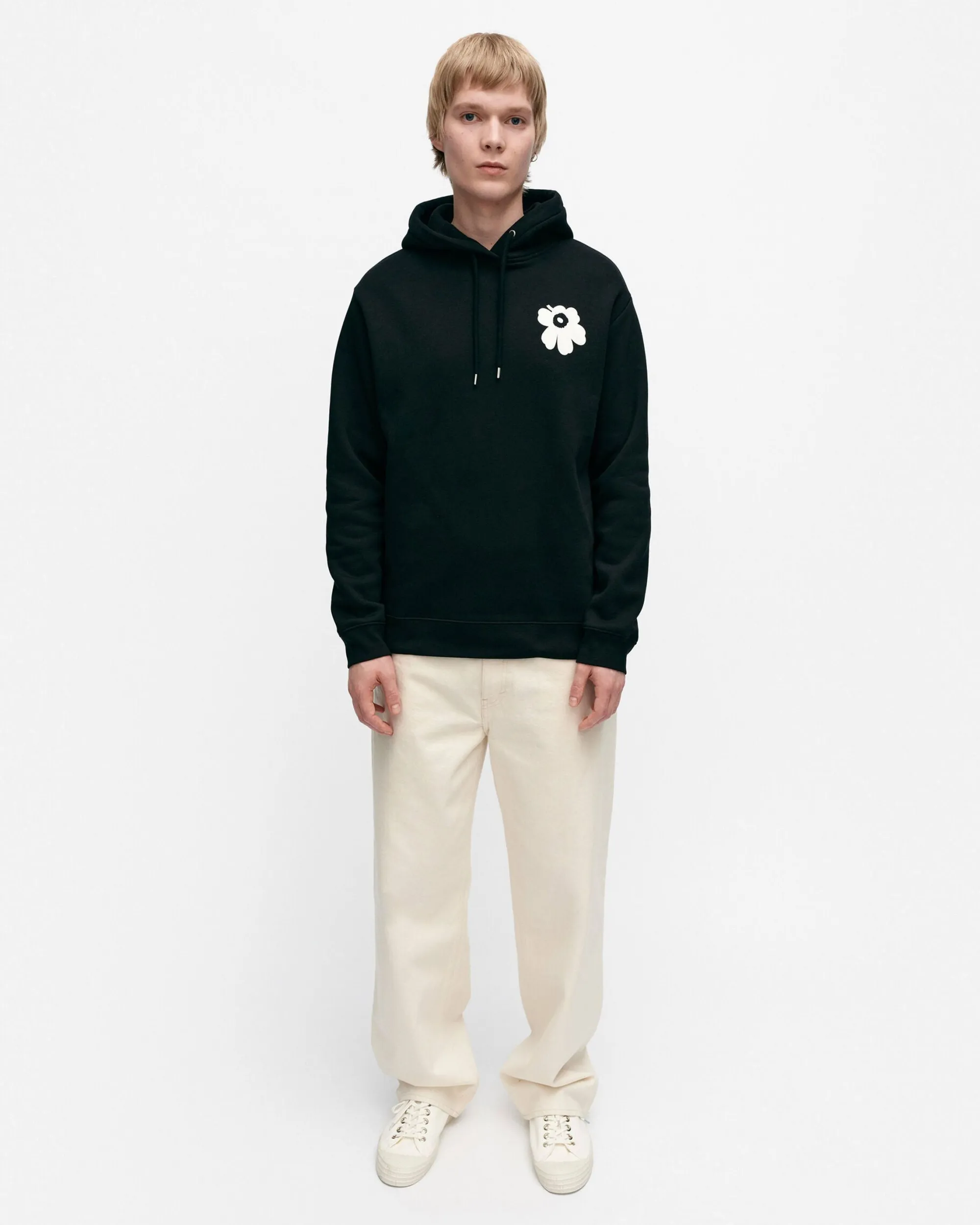 Vaatteet Marimekko Unisex^Kioski Runoja Unikko Placement Paita