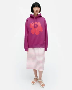 Vaatteet Marimekko Paidat Ja Tunikat^Kioski Runoja Unikko Placement Huppari