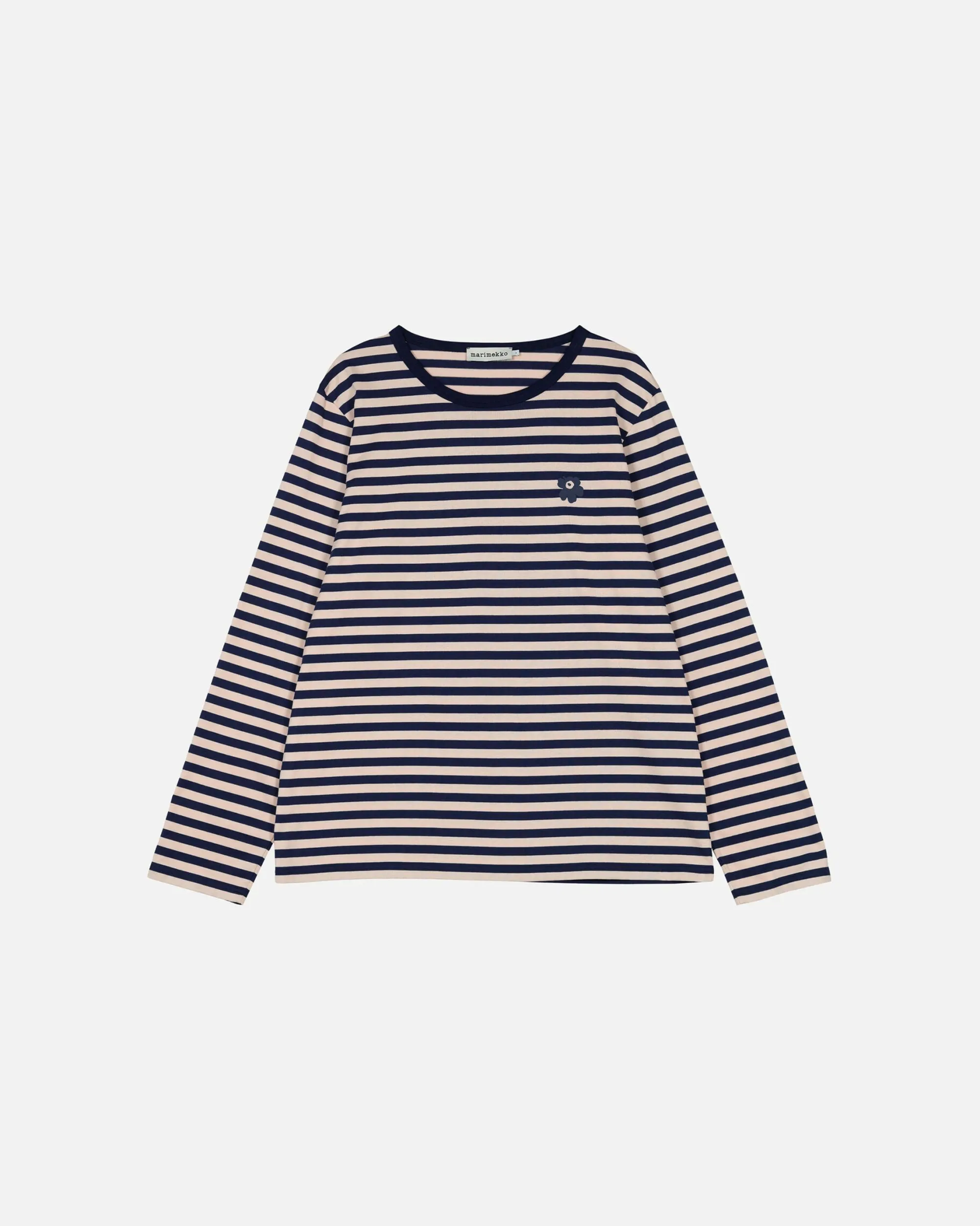 Vaatteet Marimekko Unisex^Kioski Tasaraita Men Longsleeve Trikoopaita