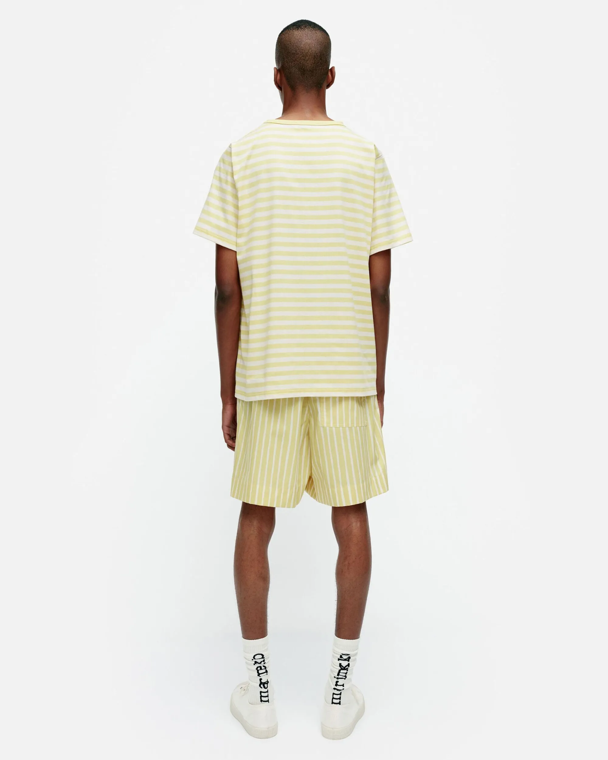 Vaatteet Marimekko Unisex^Kioski Tasaraita Men Shortsleeve T-Paita