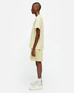 Vaatteet Marimekko Paidat Ja Tunikat^Kioski Tasaraita Men Shortsleeve T-Paita