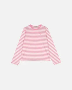 Vaatteet Marimekko Paidat Ja Tunikat^Kioski Tasaraita Relaxed Longsleeve Trikoopaita