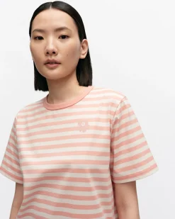 Vaatteet Marimekko Paidat Ja Tunikat^Kioski Tasaraita Relaxed Shortsleeve T-Paita