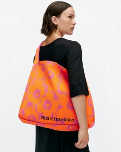 Laukut Marimekko Olkalaukut^Knitted Bag Large Unikko Olkalaukku