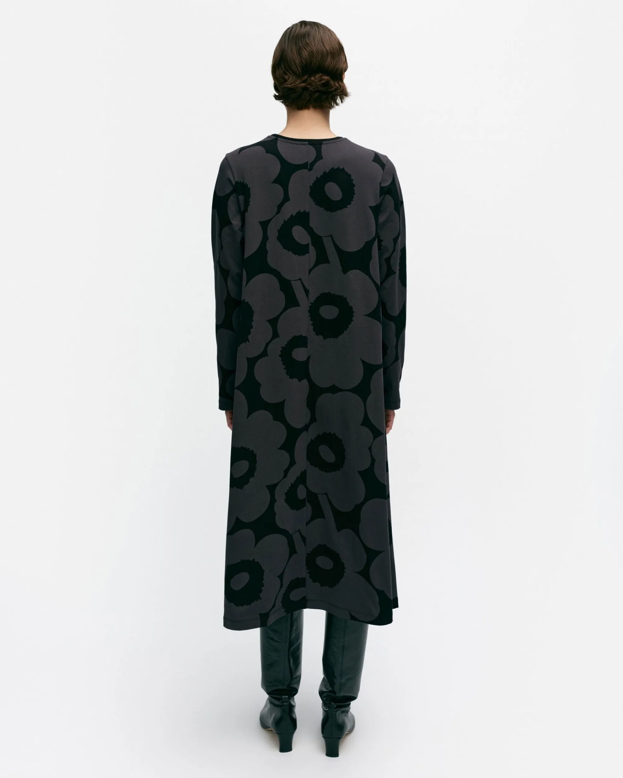 Vaatteet Marimekko Mekot^Lehtokielo Unikko Trikoomekko