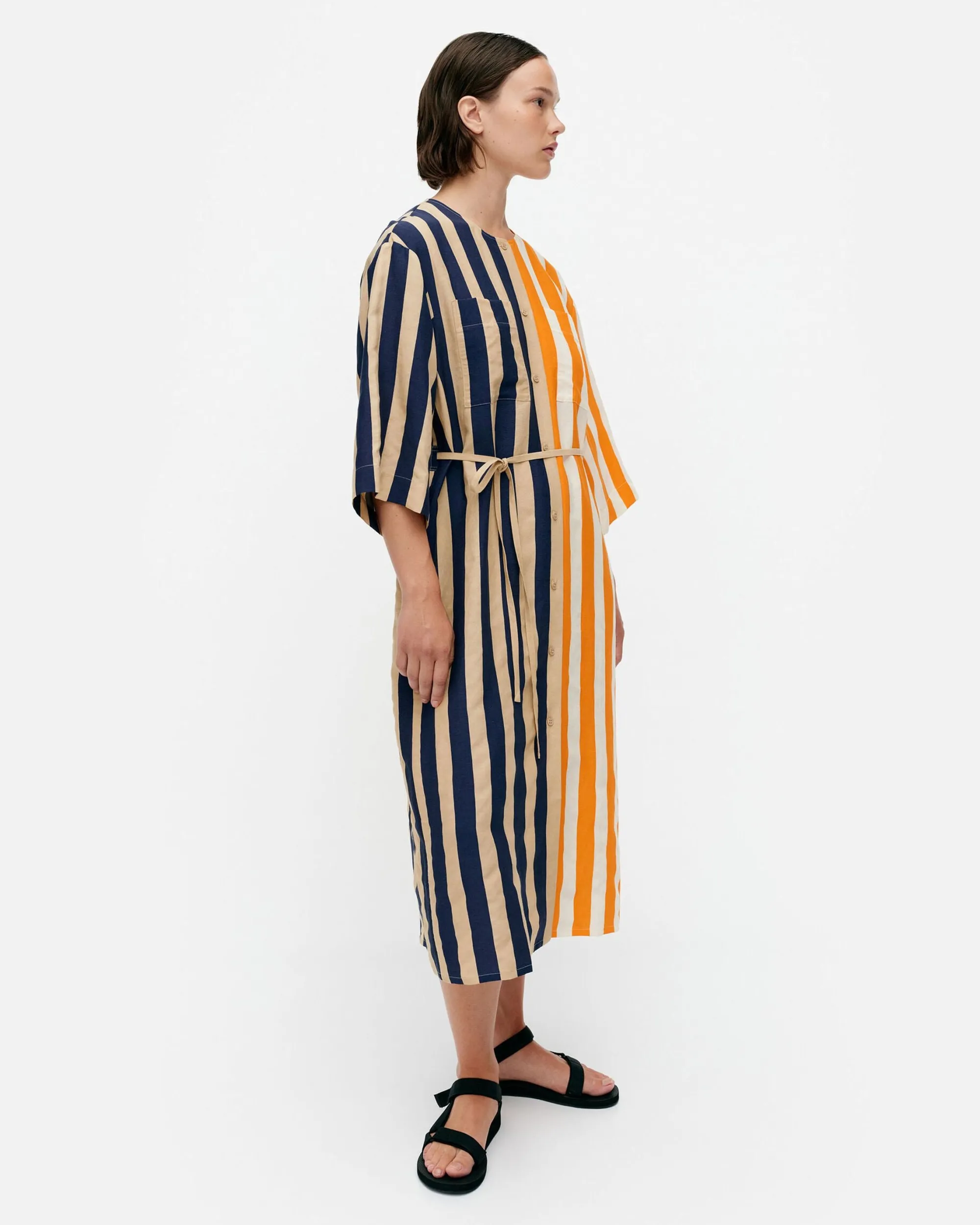 Vaatteet Marimekko Mekot^Markkinat Merirosvo Kuprosekoitemekko