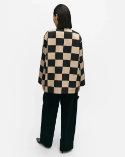 Vaatteet Marimekko Paidat Ja Tunikat^Potenssi Kukko Ja Kana Puuvillapaitatakki