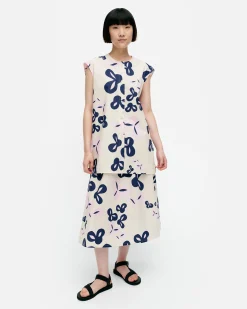 Vaatteet Marimekko Paidat Ja Tunikat^Pudas Poiminto Puuvillapopliinitunika