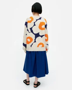 Vaatteet Marimekko Unisex^Pu00E4Ivu00E4 Unikko Puuvillaneulepusero