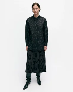 Vaatteet Marimekko Paidat Ja Tunikat^Ruoste Mini Unikko Puuvillapopliinipaita