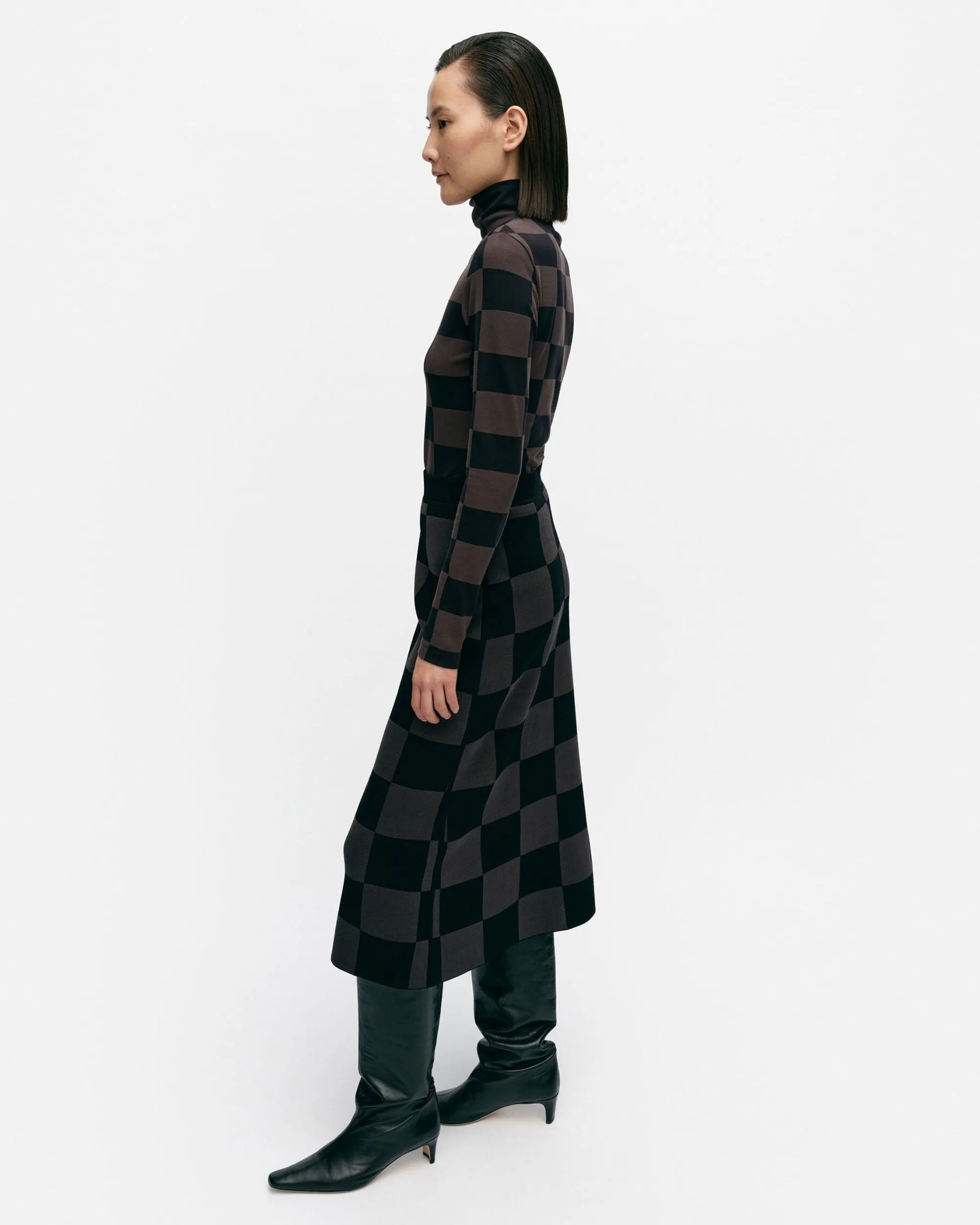 Vaatteet Marimekko Hameet^Suora Kukko Ja Kana Neulehame