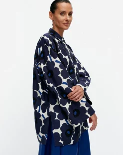 Vaatteet Marimekko Paidat Ja Tunikat^Tu00F6Rmu00E4 Unikko Kuprosekoitepaita