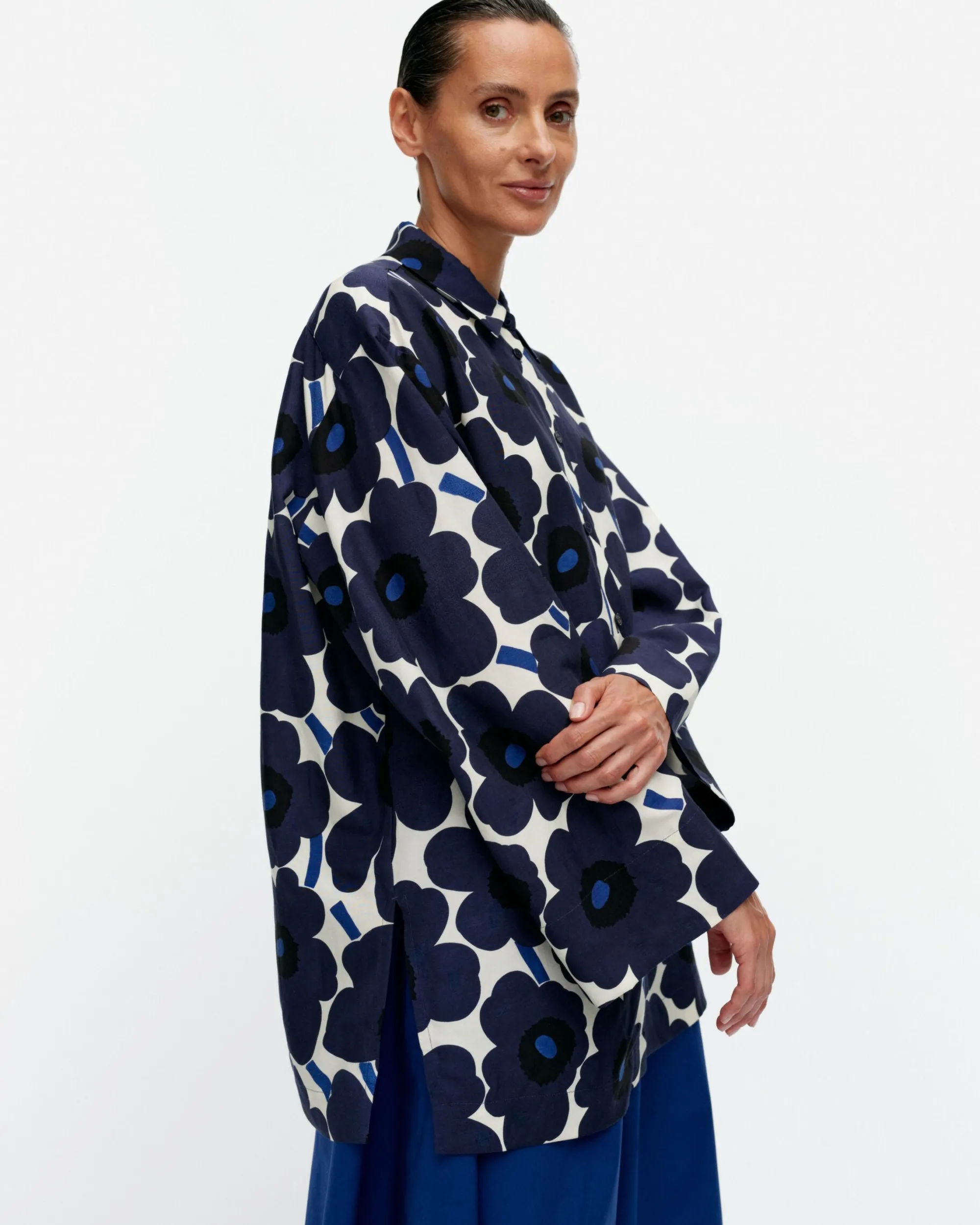 Vaatteet Marimekko Paidat Ja Tunikat^Tu00F6Rmu00E4 Unikko Kuprosekoitepaita