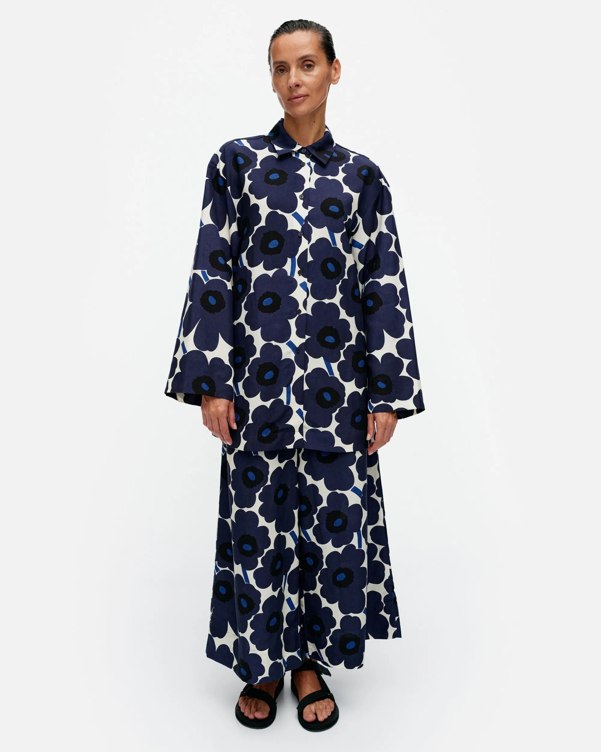 Vaatteet Marimekko Paidat Ja Tunikat^Tu00F6Rmu00E4 Unikko Kuprosekoitepaita