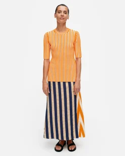 Vaatteet Marimekko Paidat Ja Tunikat^Virtaama Merirosvo Neulepaita