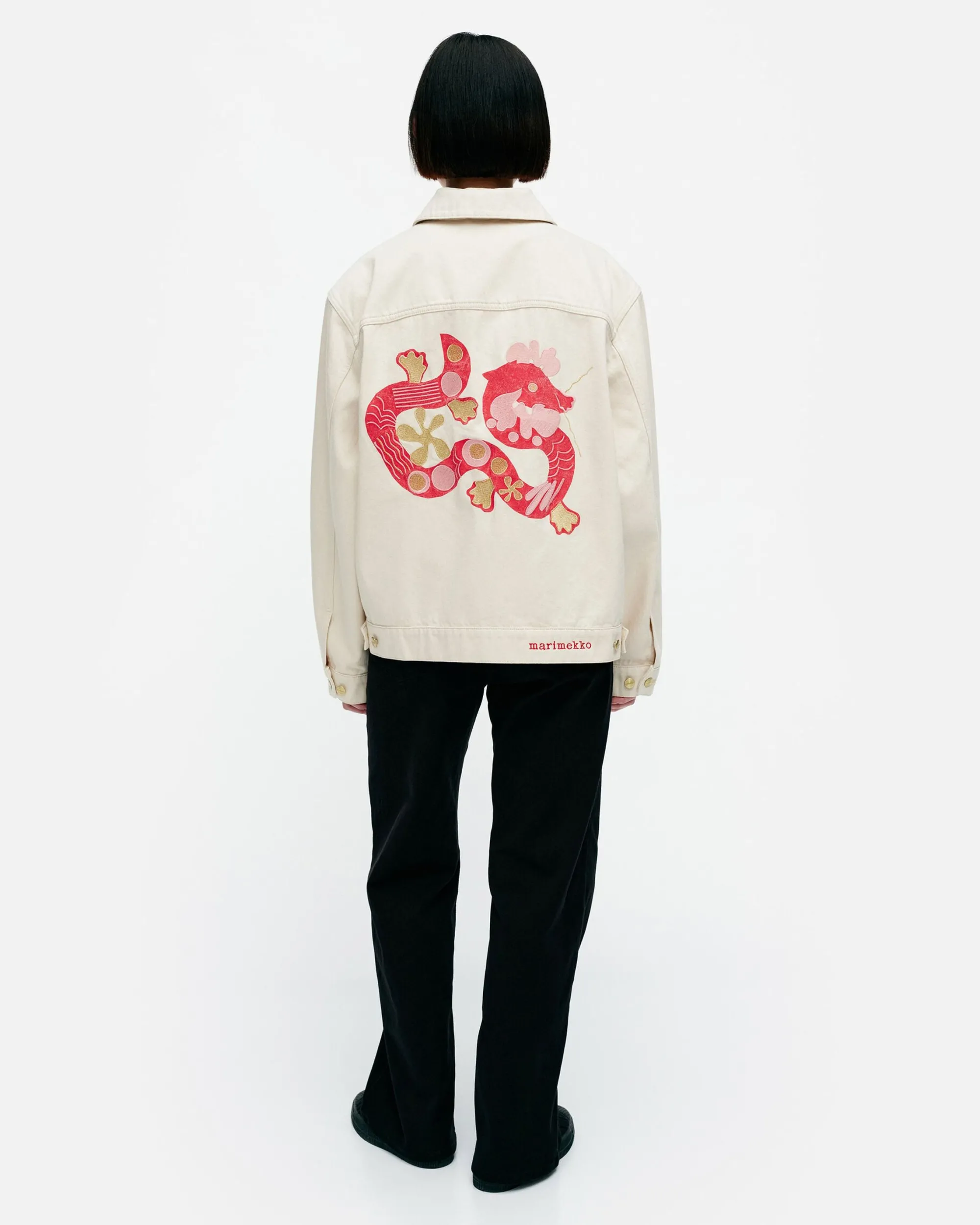 Vaatteet Marimekko Takit Ja Jakut^Ystu00E4Vyys Jalo Farkkutakki