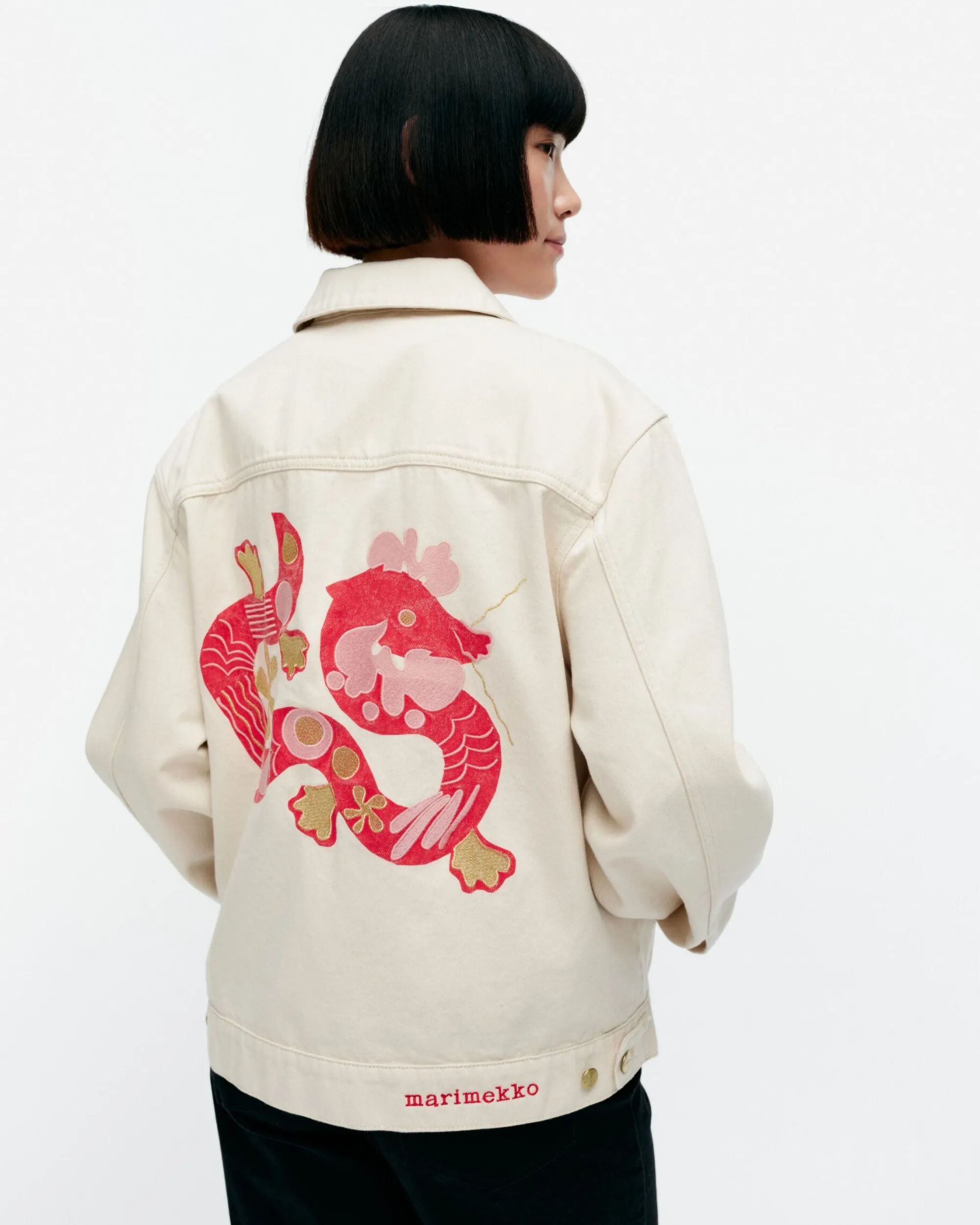 Vaatteet Marimekko Takit Ja Jakut^Ystu00E4Vyys Jalo Farkkutakki